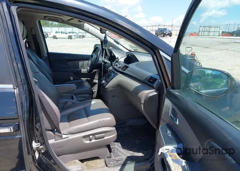 2015 Honda Odyssey Ex-L из США, поврежденный, VIN 5FNRL5H63FB019446